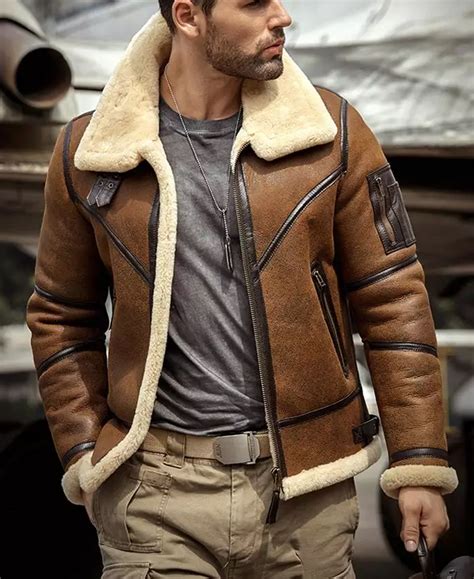 shearling aviator jacket.